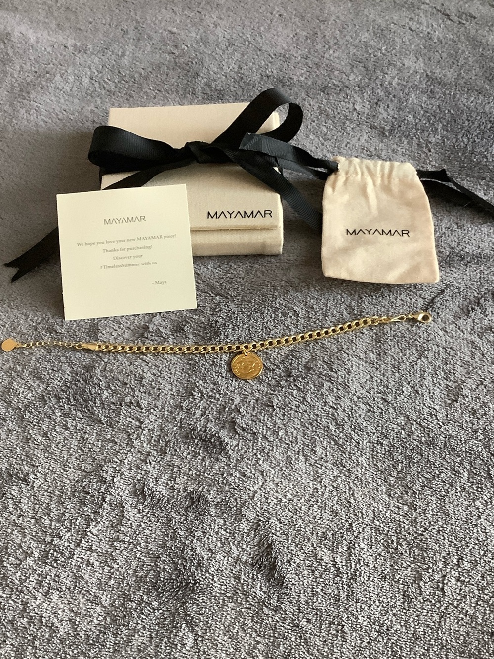 NIB Mayamar bracelet with box and dust bag